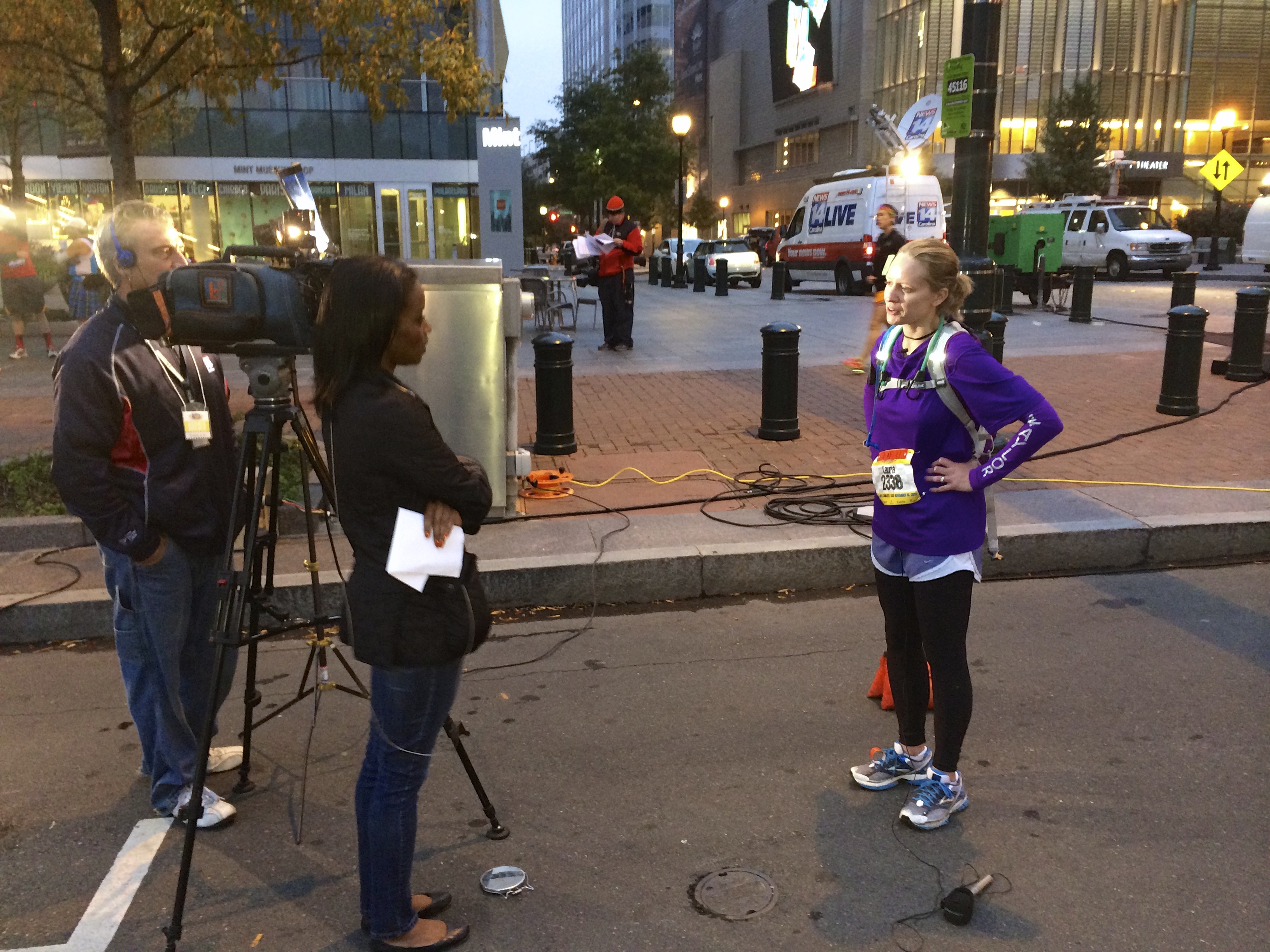 News 14 interview