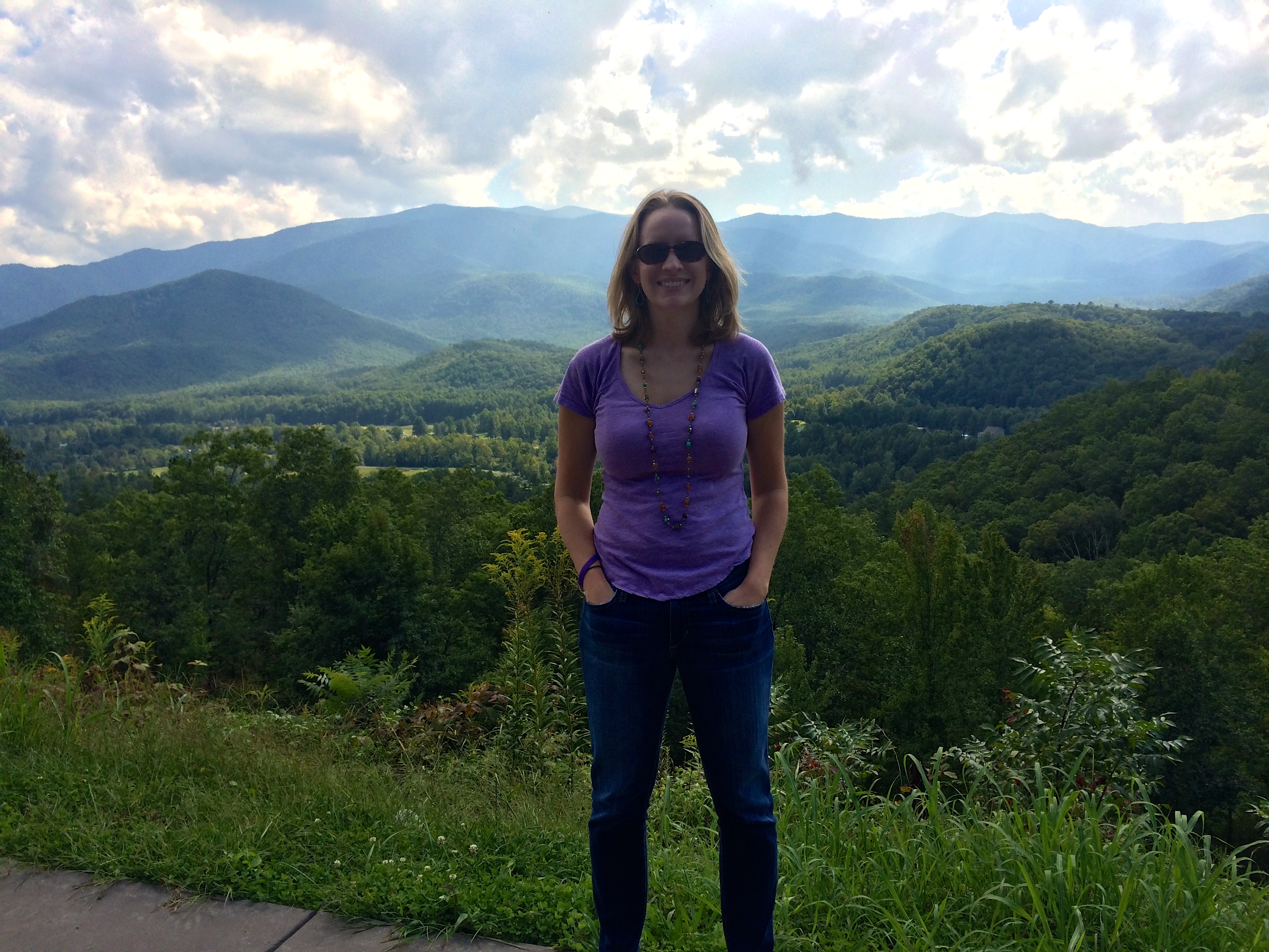 entering the Smokies